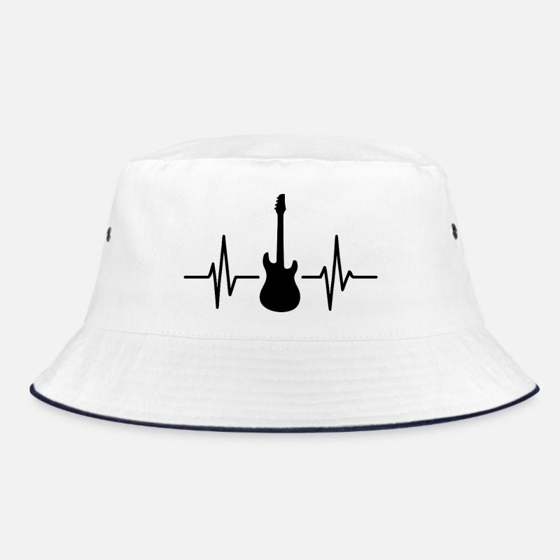 Guitare Pulse Silhouette - Bob - blanc/marine