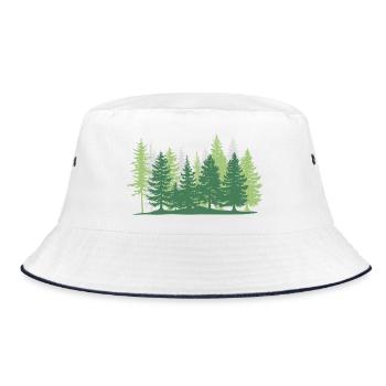 Forêt arbre verts - Bob - blanc/marine - Devant