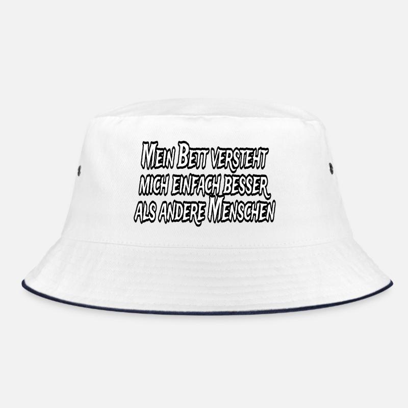 Mein Bett versteht mich besser Bucket Hat