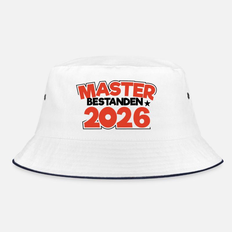 Master 2026 Masterabschluss Promotion Sponsion Bucket Hat