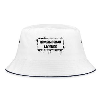 Légende du logement municipal – proverbe culte viennois - Bob - blanc/marine - Devant
