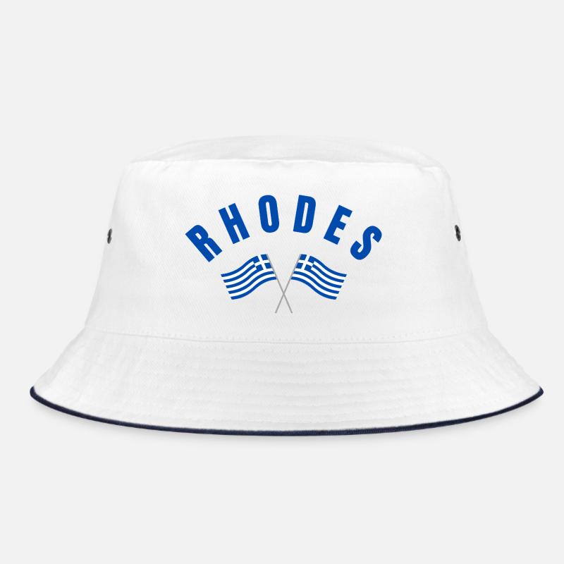 Drapeaux grecs de Rhodes croisés Bob