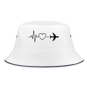 journey - Bucket Hat - white/navy - Front