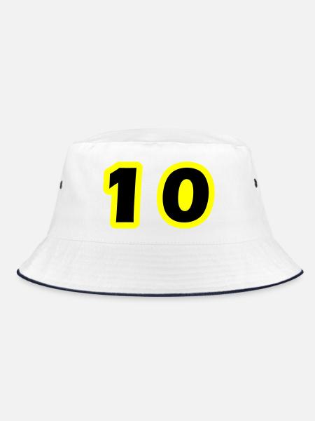 10 Symbole numérique - Bob - blanc/marine - Devant
