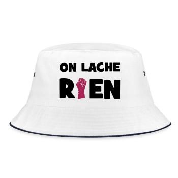 On lâche rien ! - Bob - blanc/marine - Devant