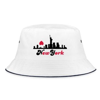 new_york - Bob - blanc/marine - Devant