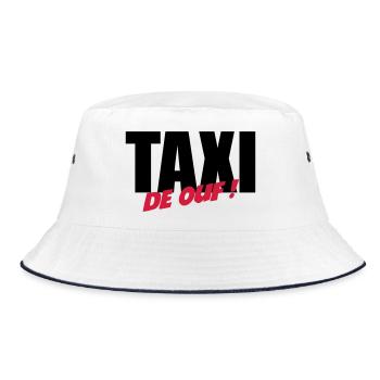 Taxi de ouf ! - Bob - blanc/marine - Devant