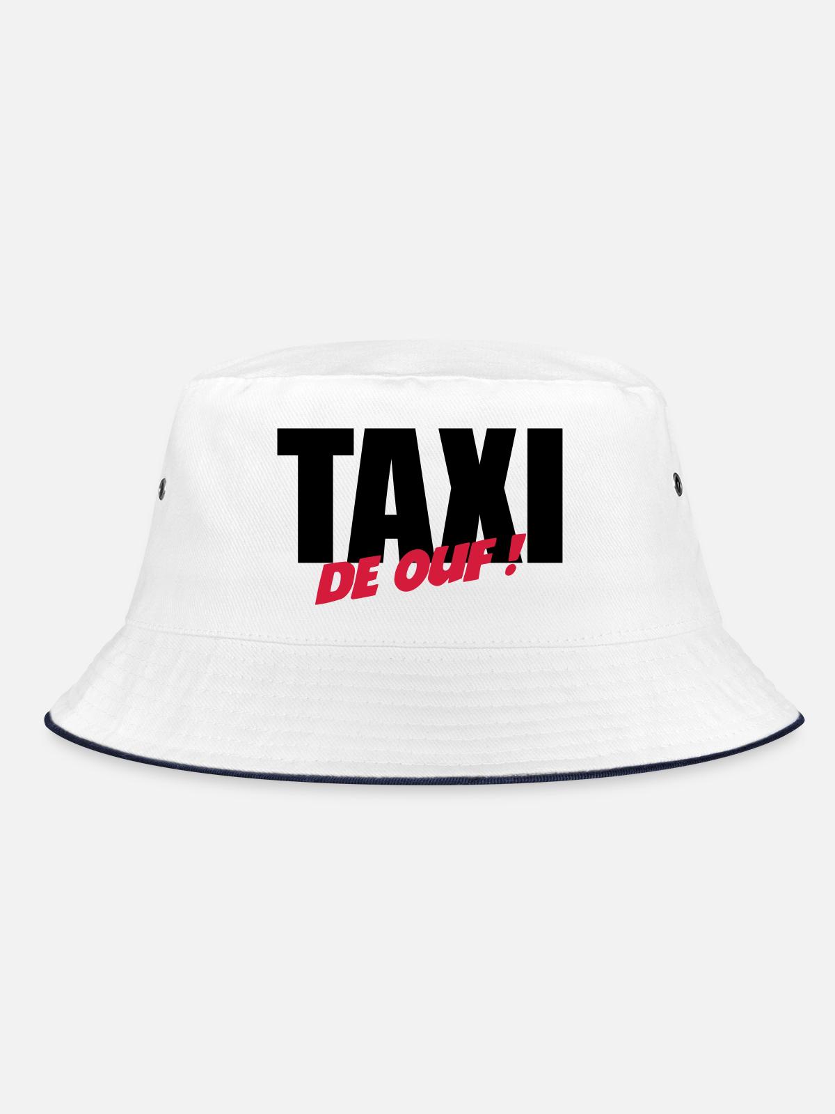 Taxi de ouf ! - Bob - blanc/marine - Devant