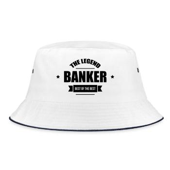 Banker - Bob - blanc/marine - Devant