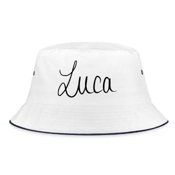 Luca - Bob - blanc/marine - Devant