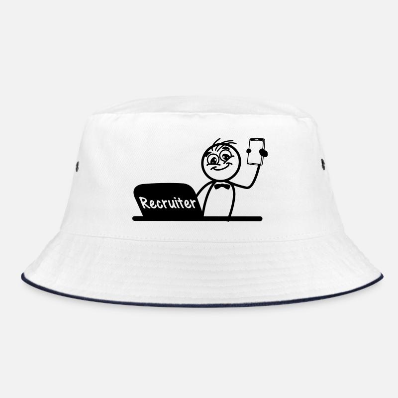 Office Recruiter Recruitment Recruiter Bucket Hat