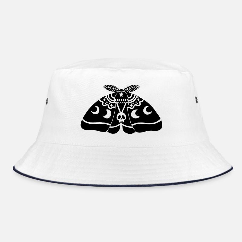 Black moth Bucket Hat