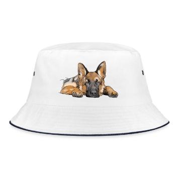 Sheepdog - Bucket Hat - white/navy - Front