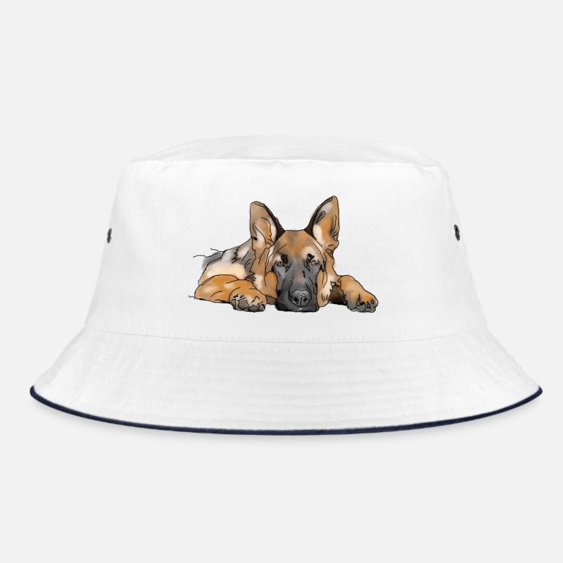 Sheepdog - Bucket Hat - white/navy