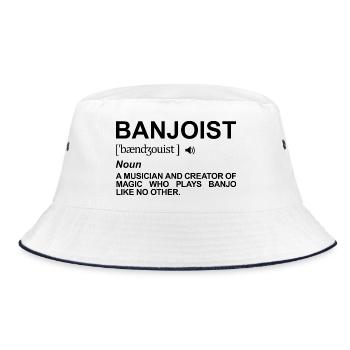 Signification des joueurs de banjo - Bob - blanc/marine - Devant