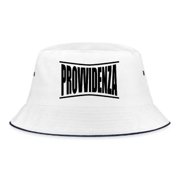 t-shirt Providence t-shirt idée cadeau - Bob - blanc/marine - Devant