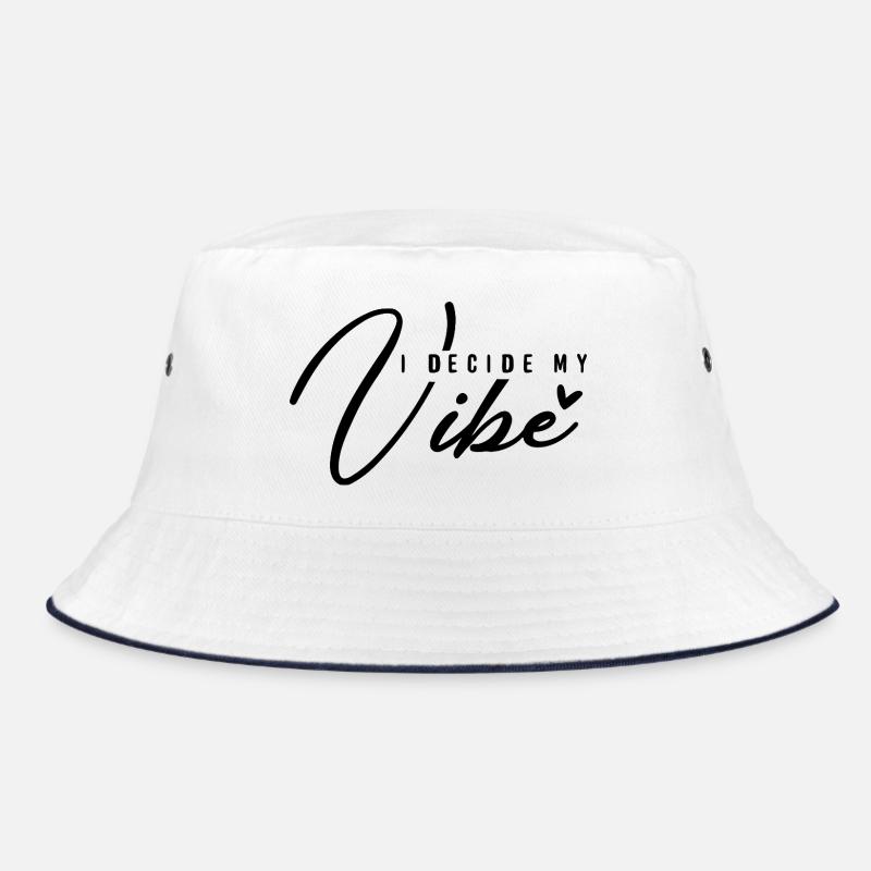 I Decide My Vibe – Positives Mindset & Energie Bucket Hat