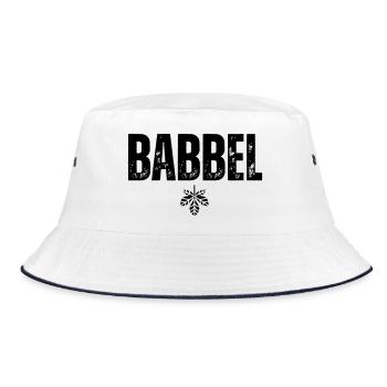 Babbel - Bob - blanc/marine - Devant