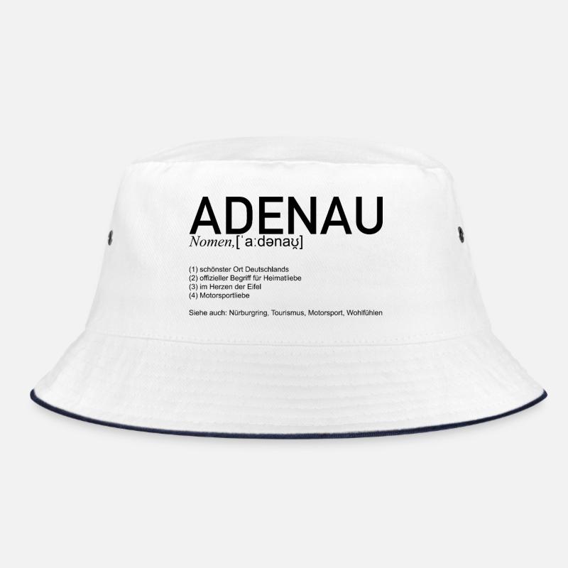 Adenau [Signification] - Bob - blanc/marine