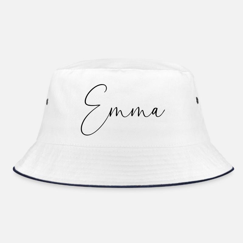 Emma / Handwriting Personalized Design Bucket Hat