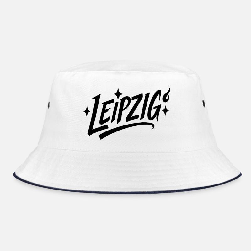 Leipzig Star Lettering Bucket Hat