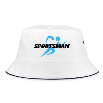 Conception sportive - Bob - blanc/marine - Devant