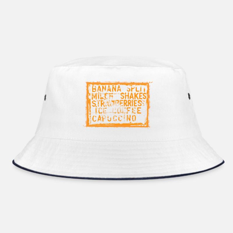 Banana Split Mix Pattern Bucket Hat