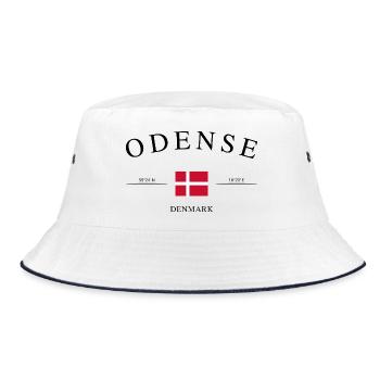 Odense, Danemark – Souvenir et cadeau des Fêtes - Bob - blanc/marine - Devant