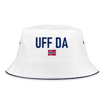 Amour - Drapeau de la Norvège - Norvège - Norvège - Bob - blanc/marine - Devant