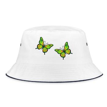 Papillons lumineux - Bob - blanc/marine - Devant