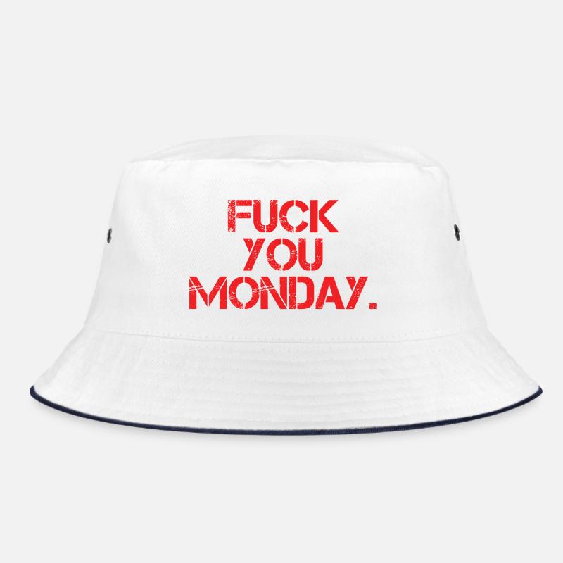 Fick dich Montag Bucket Hat