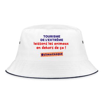 Tourisme_de_lextreme_laissons_les_animaux_en_dehor - Bob - blanc/marine - Devant