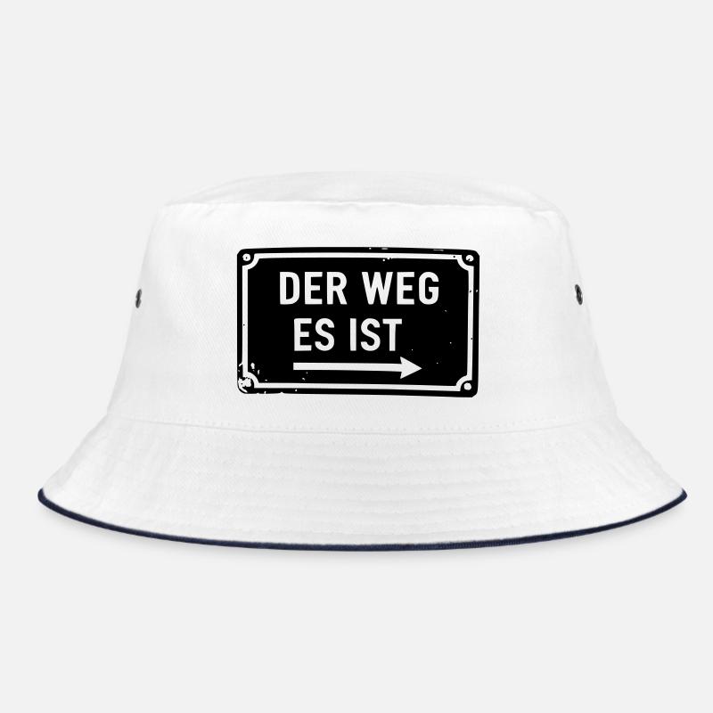 Der Weg es ist - Das ist der Weg - Milchstrasse Bucket Hat