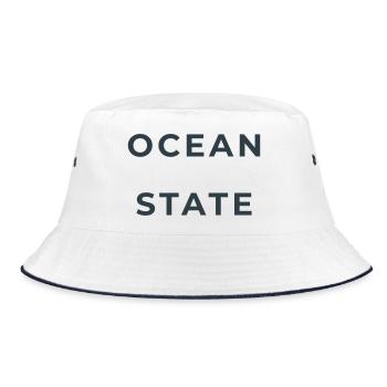 OCEAN STATE - Bob - blanc/marine - Devant
