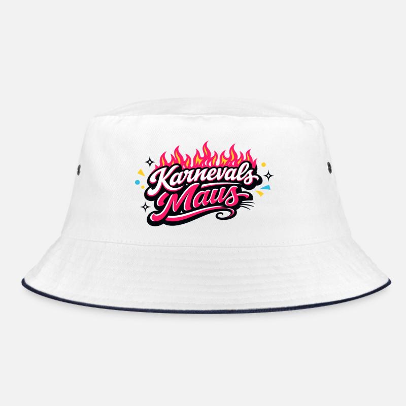 Karnevalsmaus Köln - Kölner Karneval Design Bucket Hat