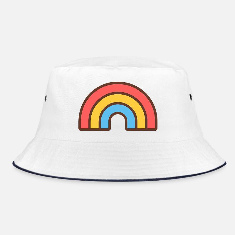 Arc-en-Ciel rétro éclatant Bob
