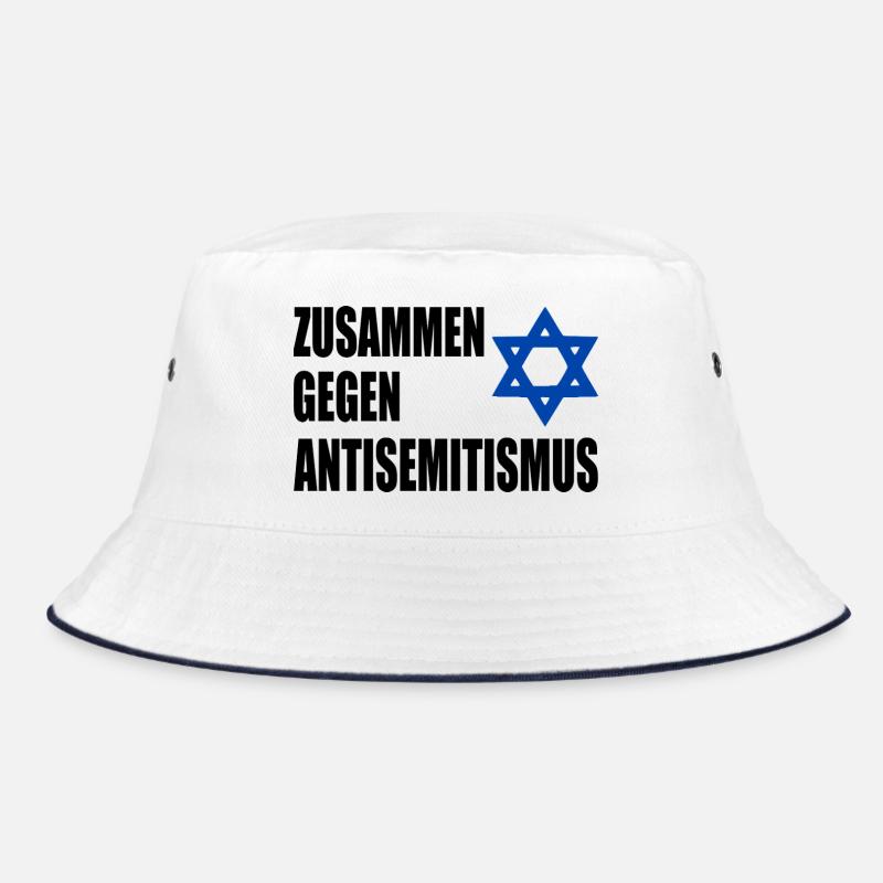 zusammen gegen antisemitism Bucket Hat