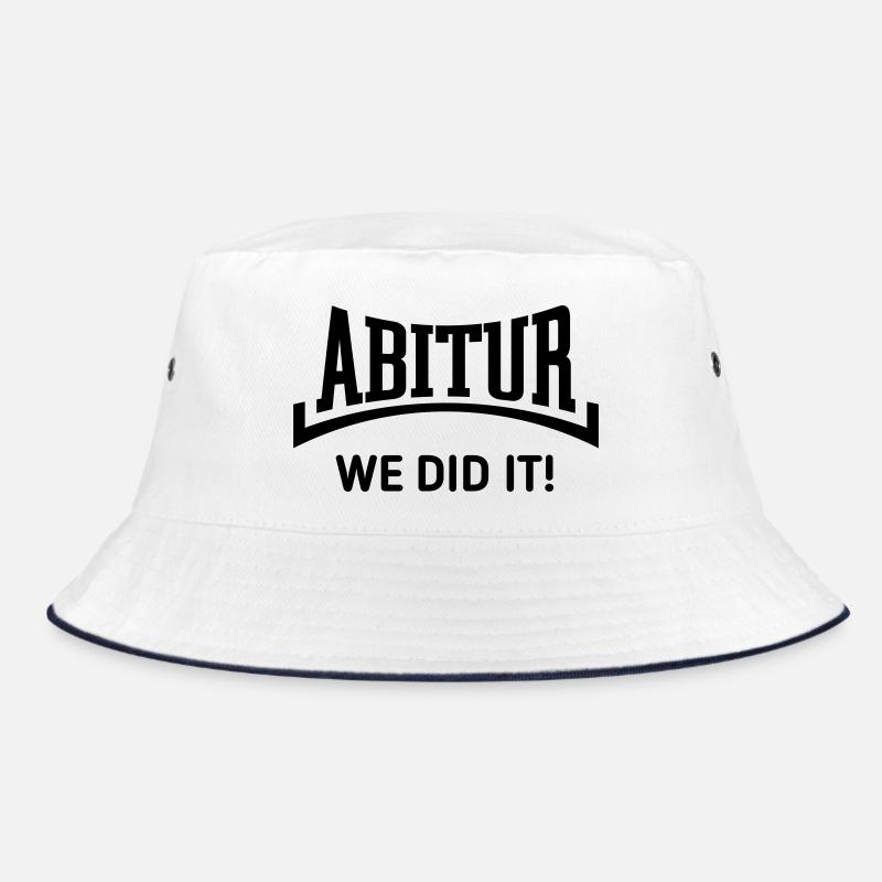 Abitur – We Did It! (Graduating Class / Concave / B) Bucket Hat