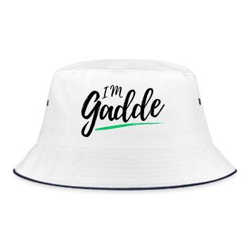 Im Gadde – Logo Sombre - Bob - blanc/marine - Devant