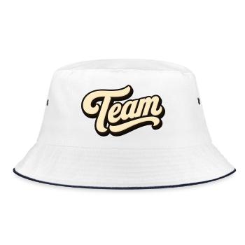 Team - Bucket Hat - white/navy - Front