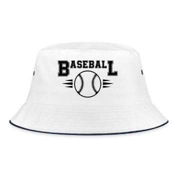 Base-ball - Bob - blanc/marine - Devant