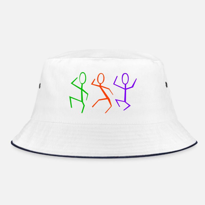 3 danseurs - Bob - blanc/marine