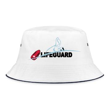 Lifeguard sauveteur aquatique - Bob - blanc/marine - Devant