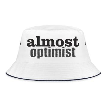 optimiste - Bob - blanc/marine - Devant