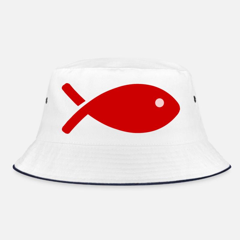 POISSON - Bob - blanc/marine