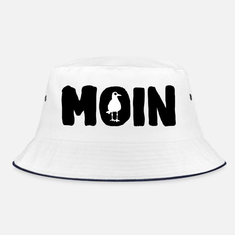 Moin mit Möwe Bucket Hat