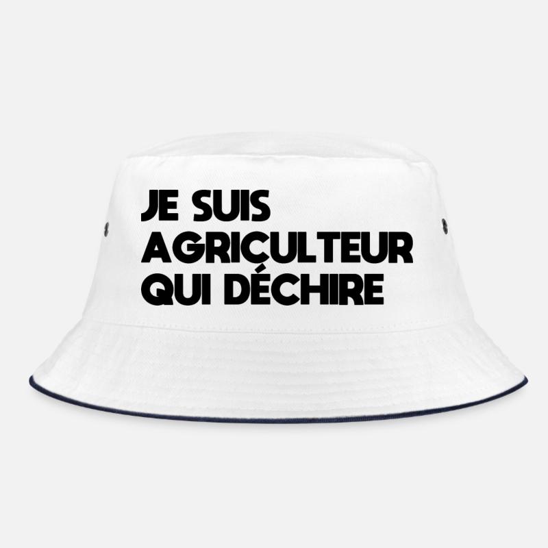 Ich bin ein Bauer, der weint Bucket Hat