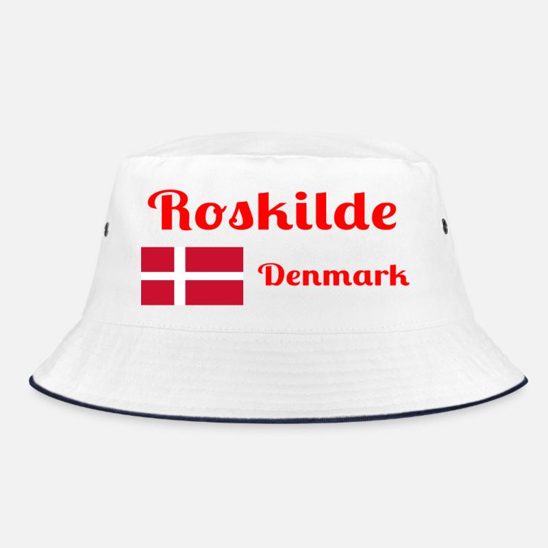 Roskilde Dänemark - Stylische Drucke Bucket Hat