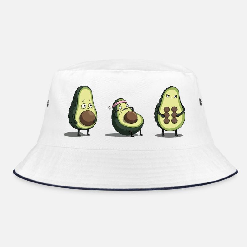 Avocado Body Evolution Bucket Hat