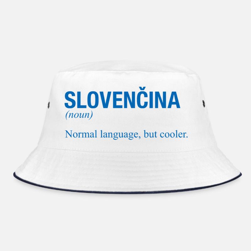 SLOVENCINA Slowakisch Slowakei Bucket Hat
